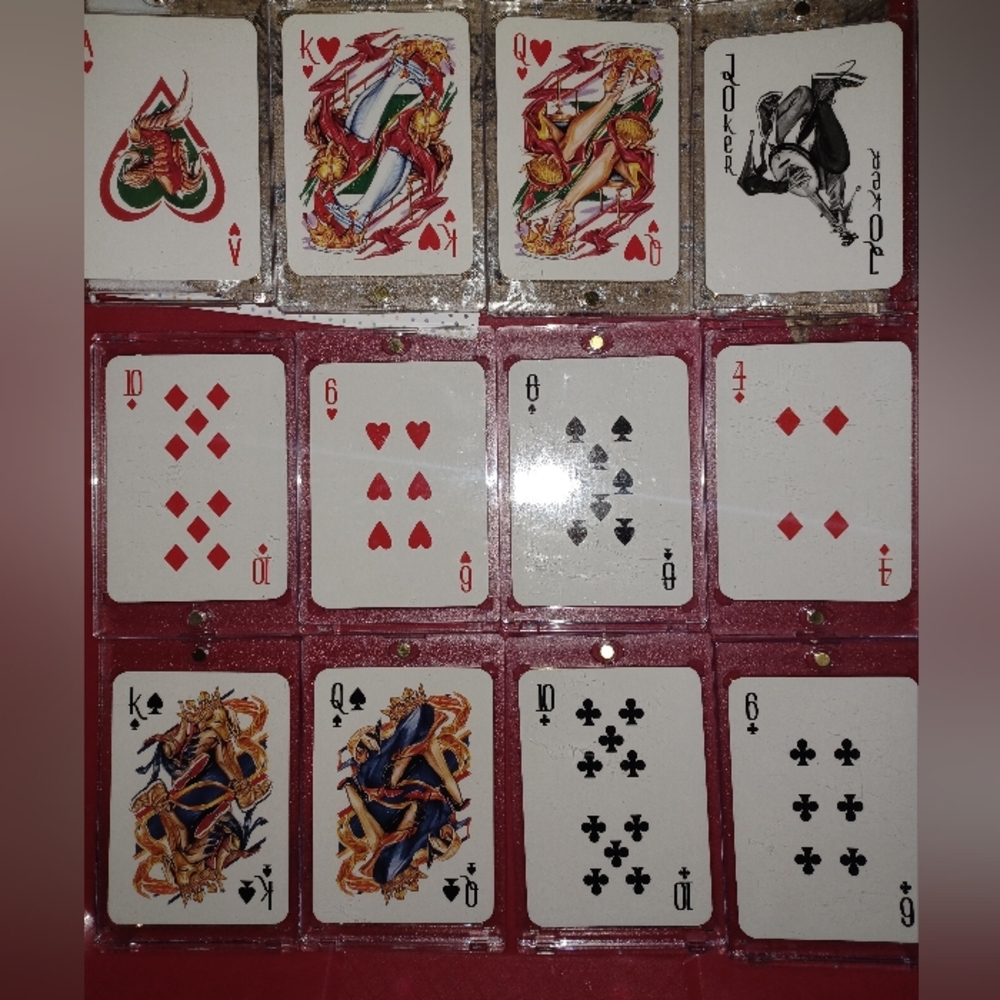Christain Louboutin rare collectors playing cards
